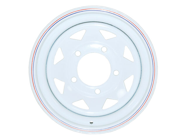 8 Spoke rim White