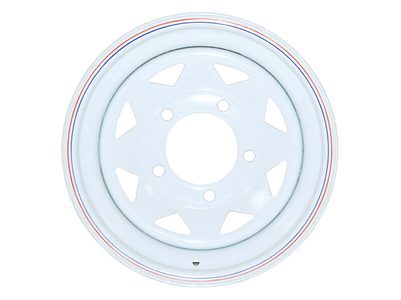 8 Spoke rim White