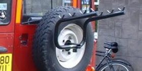 land rover defender bike rack