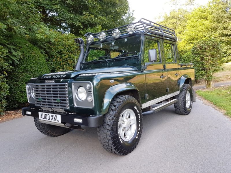 2003 LAND ROVER DEFENDER 110 XS TD5 DOUBLE CAB - Simmonites