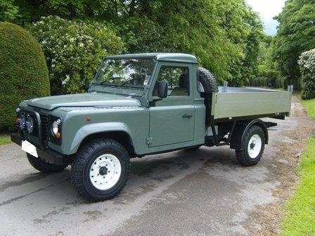 2006 LAND ROVER 110 TD5 TIPPER - Simmonites