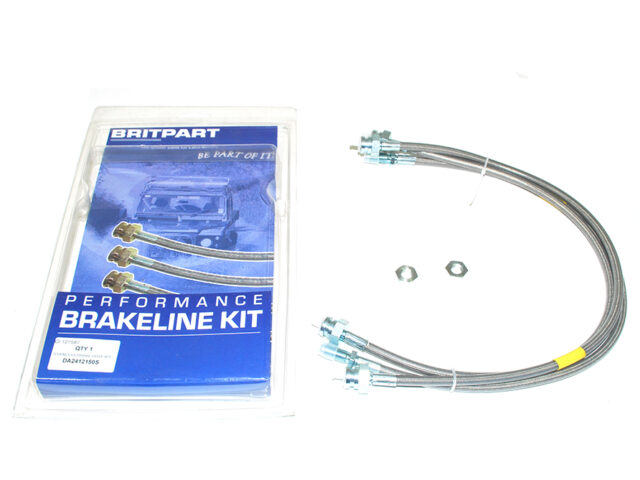 brake hose kit +150MM Discovery 1 1995 (from MA018992)- 1999 Non ABS DA2412150S