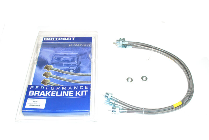 brake hose kit +150MM Discovery 1 1995 (from MA018992)- 1999 Non ABS DA2412150S