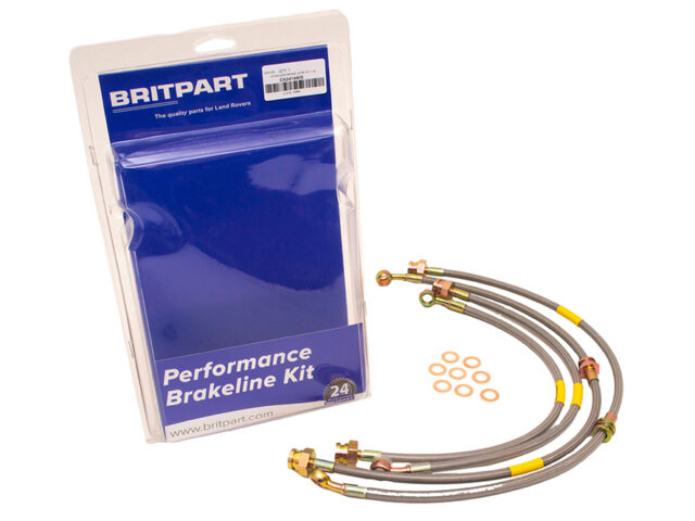 Britpart Brake Hose Kit +40mm kit Discovery 2 with ABS DA241440S