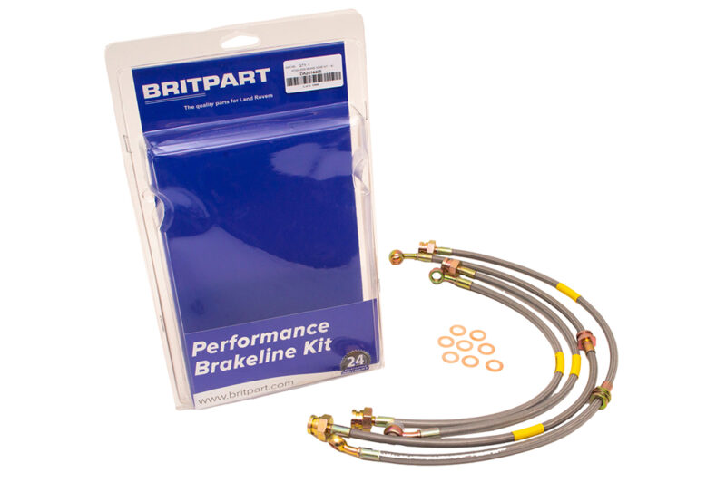 Britpart Brake Hose Kit +40mm kit Discovery 2 with ABS DA241440S