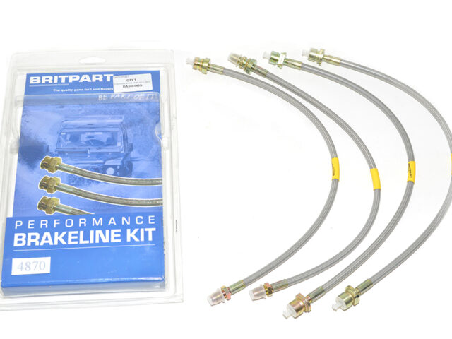 brake hose kit +40mm Defender - from 4A683088 DA340140S