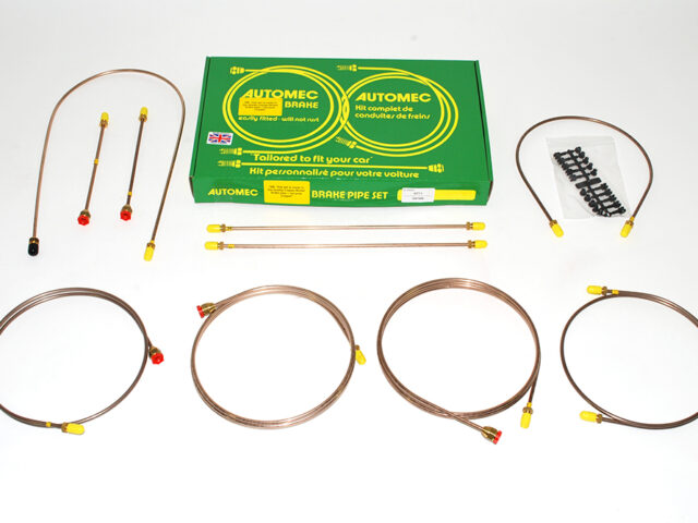 brake pipe set Ready made Series 3 LWB RHD 4 & 6-cylinder single line DA7404