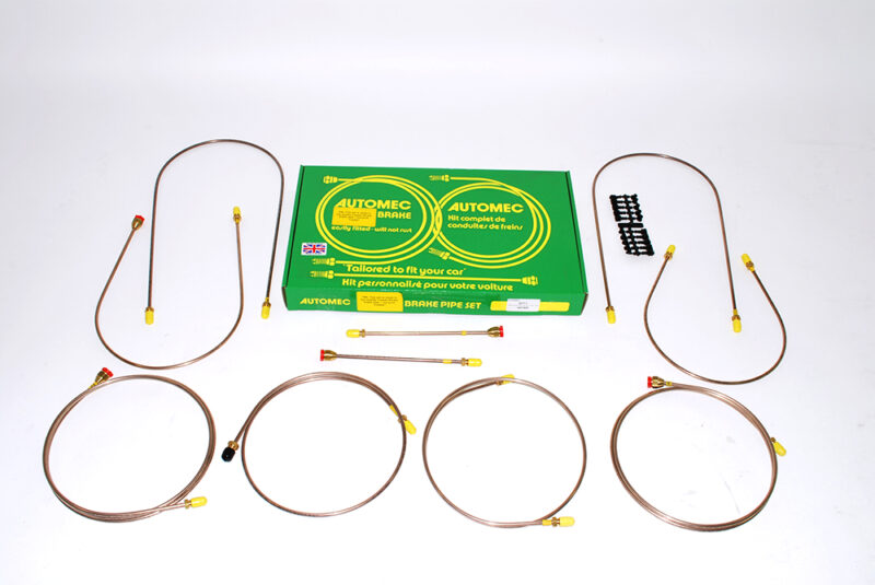 brake pipe set Ready made Series 3 SWB RHD Dual to early 1980 DA7409