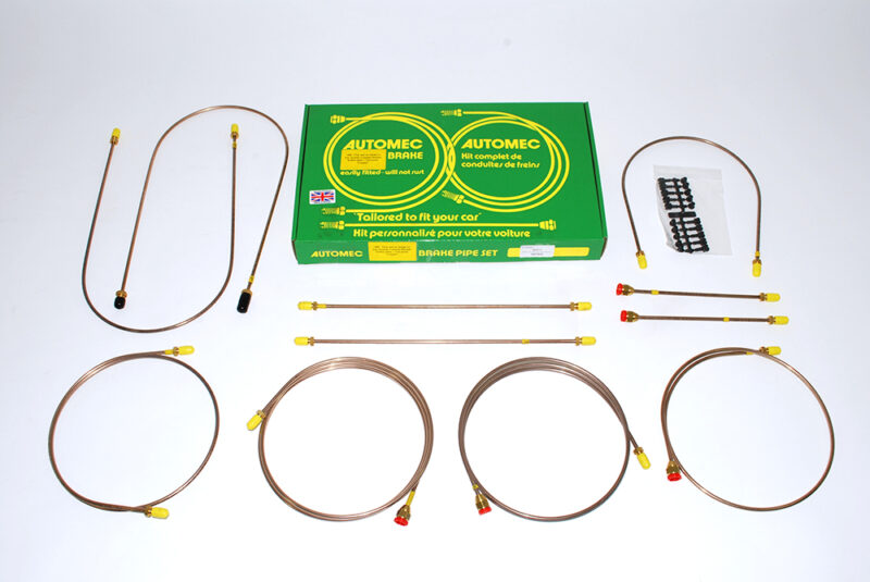 brake pipe set Ready made Series 3 LWB RHD dual 4-cylinder up to 06/1980 & V8 up to 09/1980 DA7410