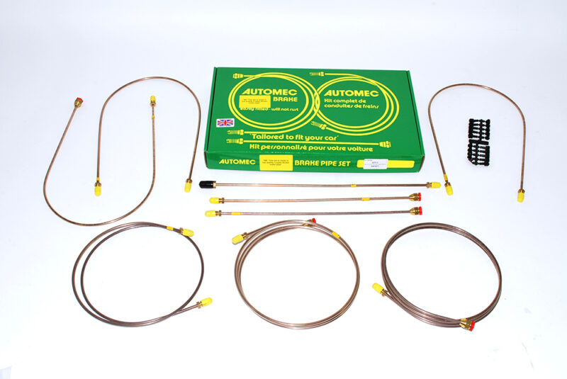 brake pipe set Ready made Defender 90 RHD 1985 - 1991 to VIN HA DA7411