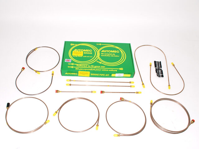 brake pipe set Ready made Series 3 SWB RHD Dual from 07/1980 metric & imperial system DA7413