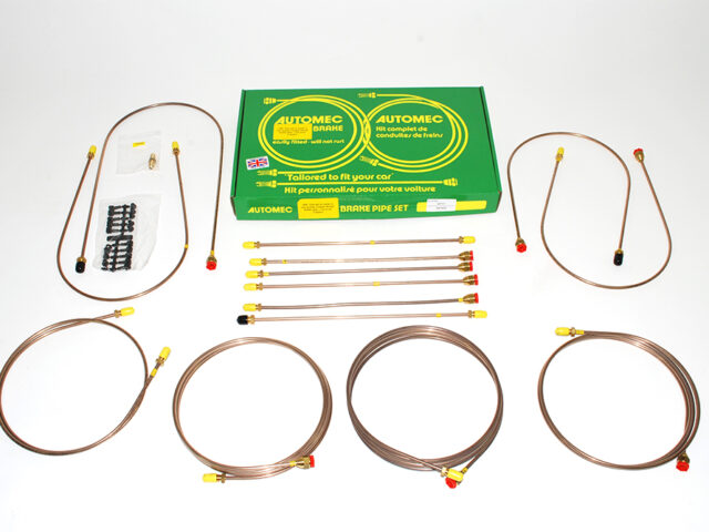 brake pipe set Ready made Range Rover Classic RHD Early models DA7422