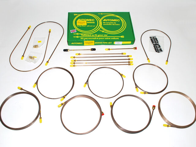 brake pipe set Ready made Range Rover Classic RHD 1993 VIN KA air suspension DA7427