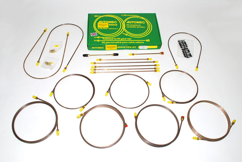 brake pipe set Ready made Range Rover Classic RHD 1993 VIN KA air suspension DA7427