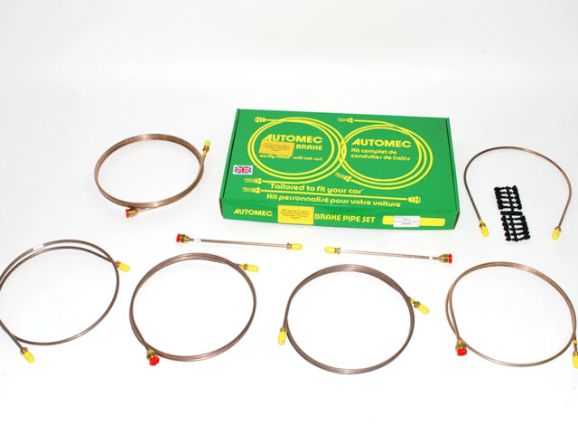 brake pipe set Ready made Series 3 SWB LHD No servo DA7430