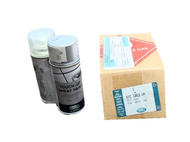 TOUCH UP SPRAY PAINT AND LACQUER Altai Silver Metallic stc1053VA