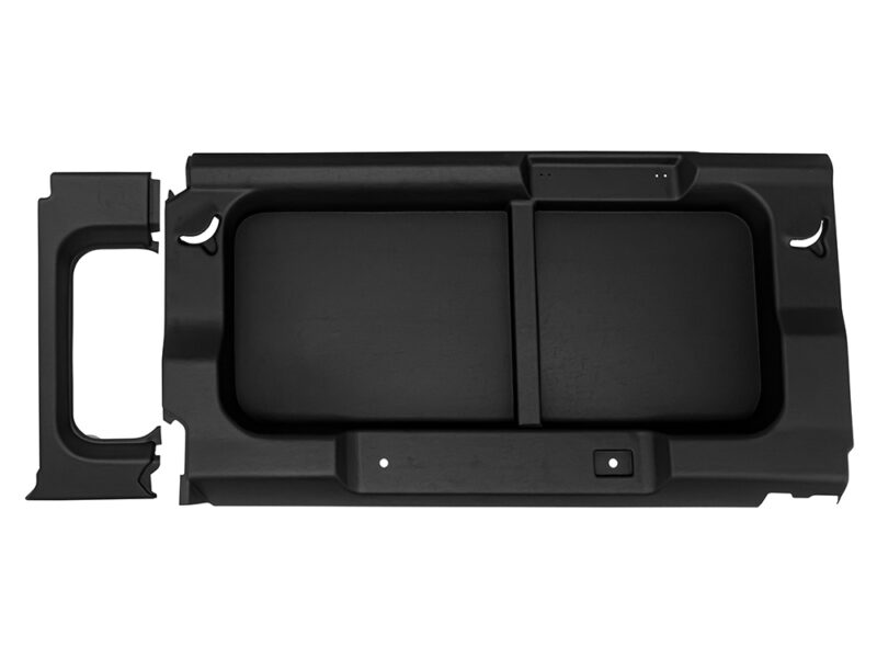 DEFENDER 110 REAR WINDOW SURROUNDS WITHOUT CUT-OUT BLACK