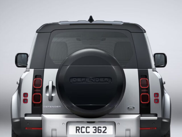 DEFENDER 2020 ON GENUINE SPARE WHEEL COVER – GLOSS BLACK– VPLEW0157