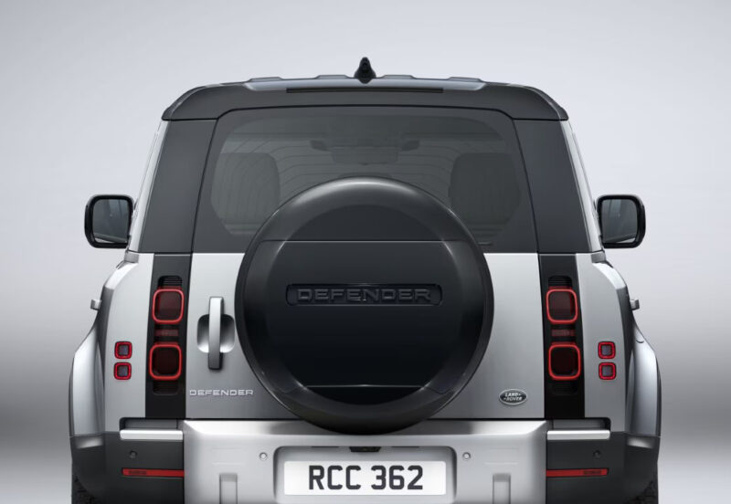 DEFENDER 2020 ON GENUINE SPARE WHEEL COVER – GLOSS BLACK– VPLEW0157