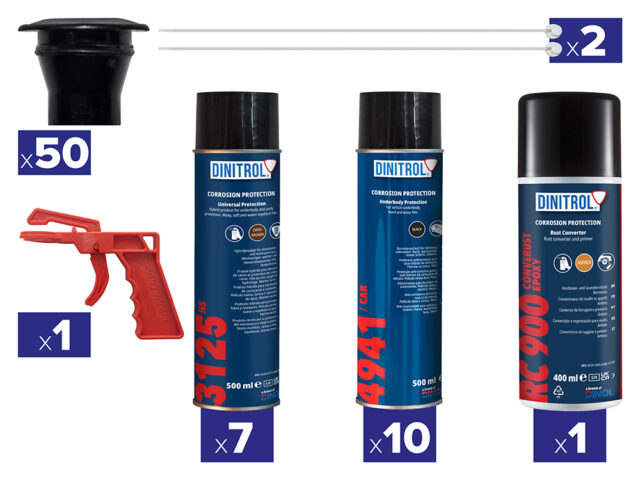 Dinitrol Rust Proofing Kit Large Car