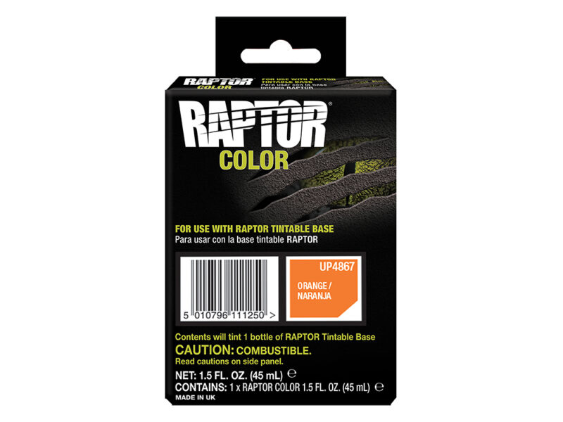 RAPTOR COLOUR POUCH ORANGE  RAL DA3334