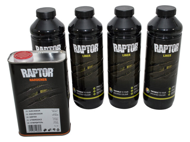 Raptor 4 Litre Kit DA6384 TINTABLE