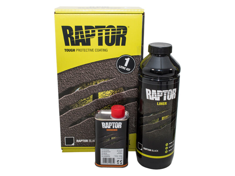 Raptor 1 Litre Kit DA6497 Black