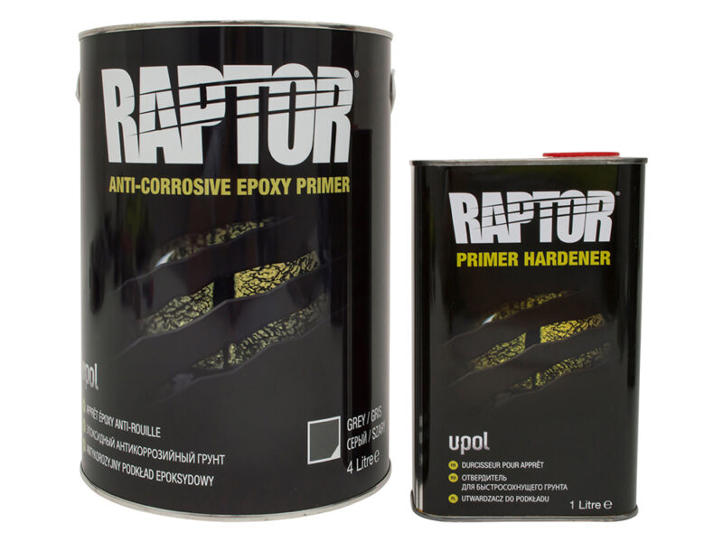 Raptor Anti-Corrosion Epoxy Primer DA6616 5 litre kit