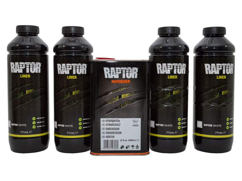 Raptor 4 Litre Kit DA6649 White