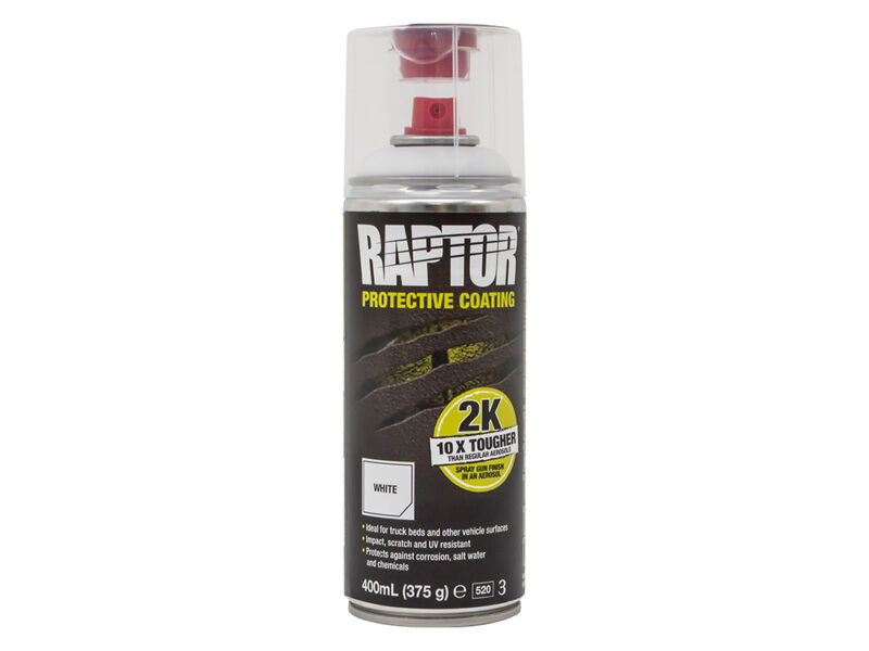 Raptor 2K Aerosol DA6665 White 400ml